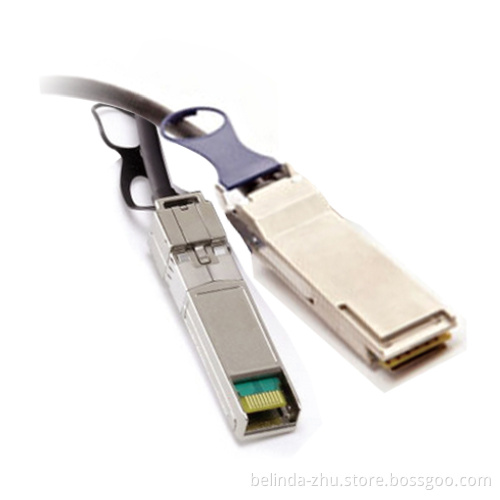 SFP+ Hybrid Cable (SFP+ to 1xQSFP+)